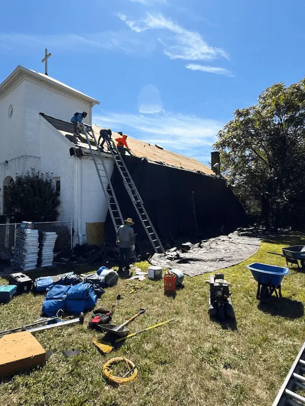 JMR Construction crew on site — New York residential project